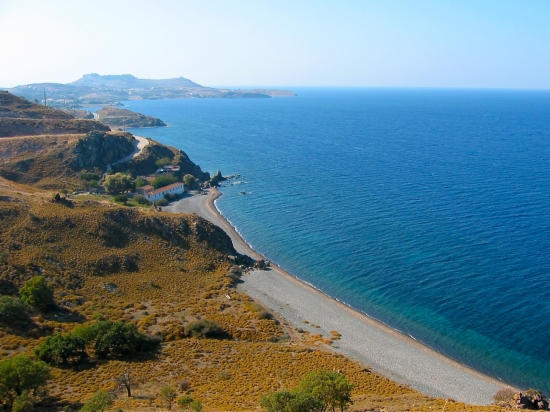 Noordkust bij Eftaloï¿½